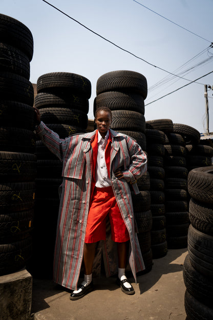 AYOMIDÉ - Grey Trench