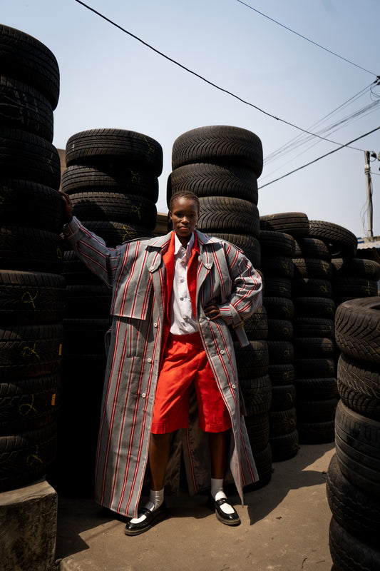 AYOMIDÉ - Grey Trench